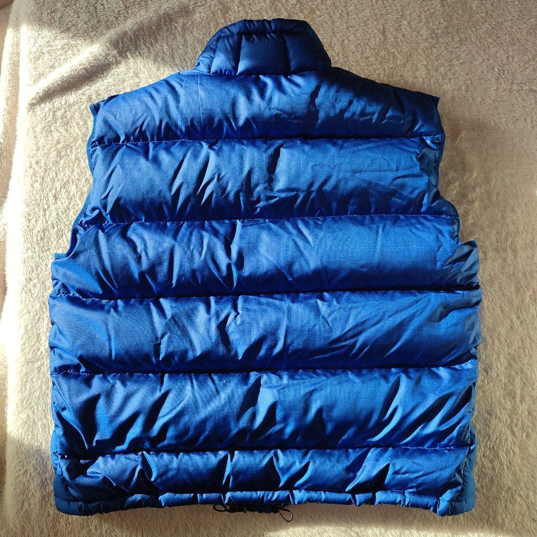 【肉厚】patagonia メンズ ダウンベスト L 青