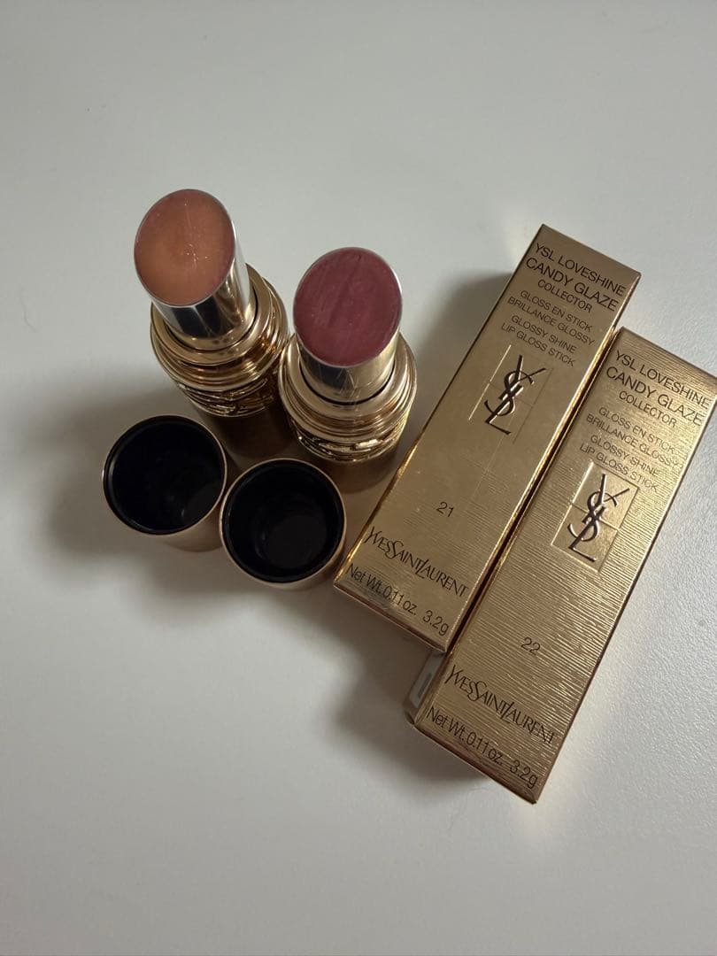 【限定色】YSLノエル 2025 ラブシャイン キャンディグレーズ21.22