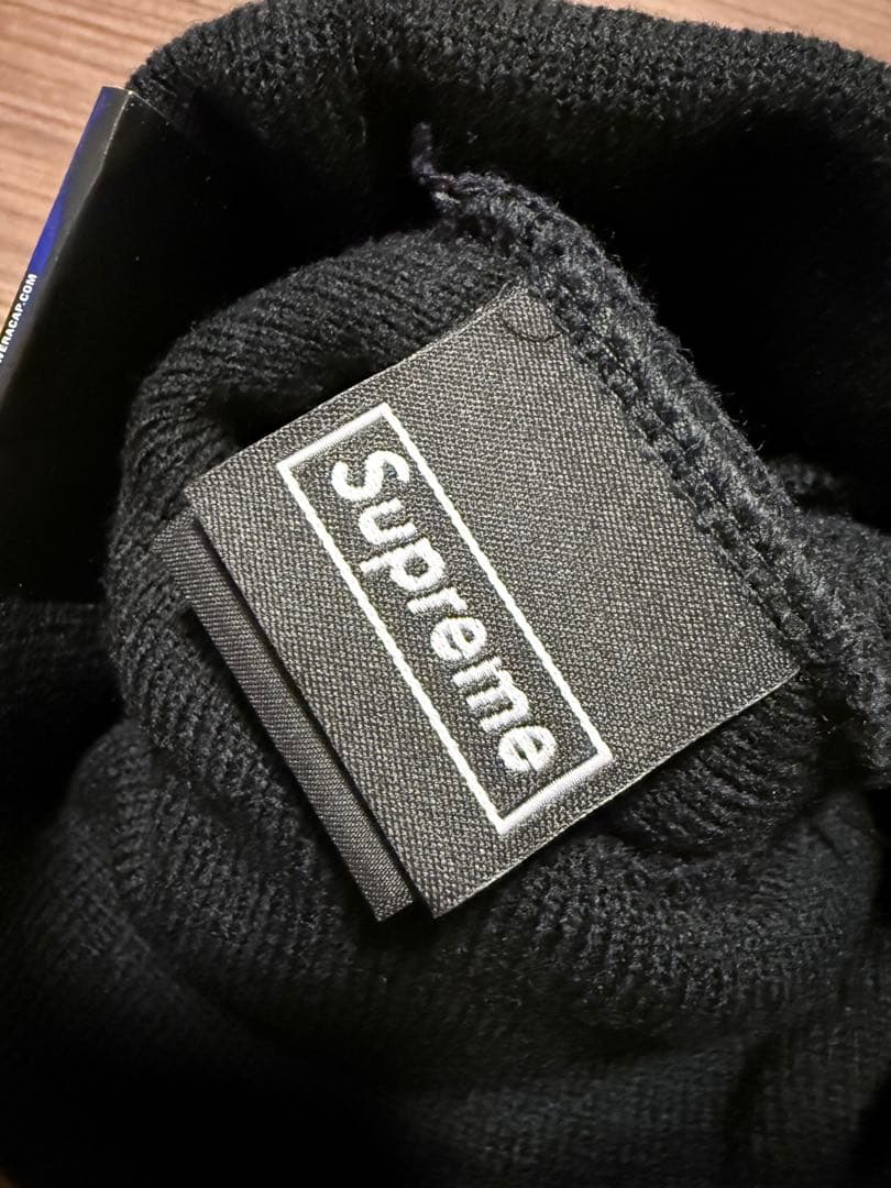 帽子 Supreme box logo beanie black