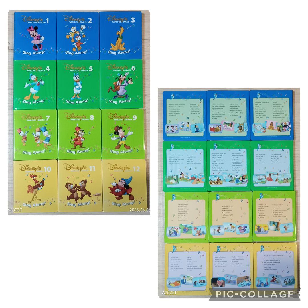 89‐⑲DWE ディズニー英語システム シングアロングDVD1〜12巻