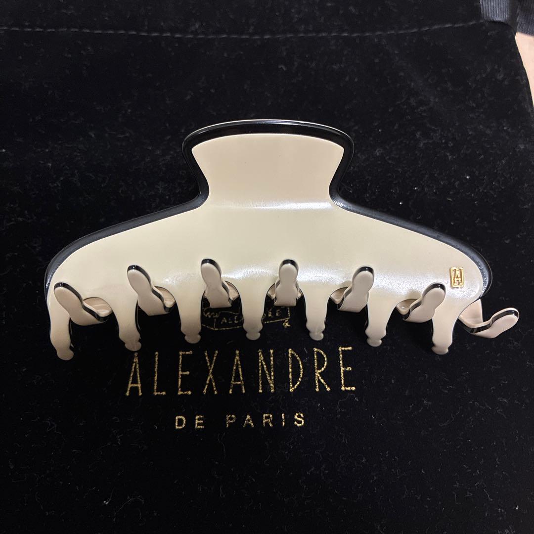 ALEXANDRE DE PARIS ヘアクリップ(ポーチ付)