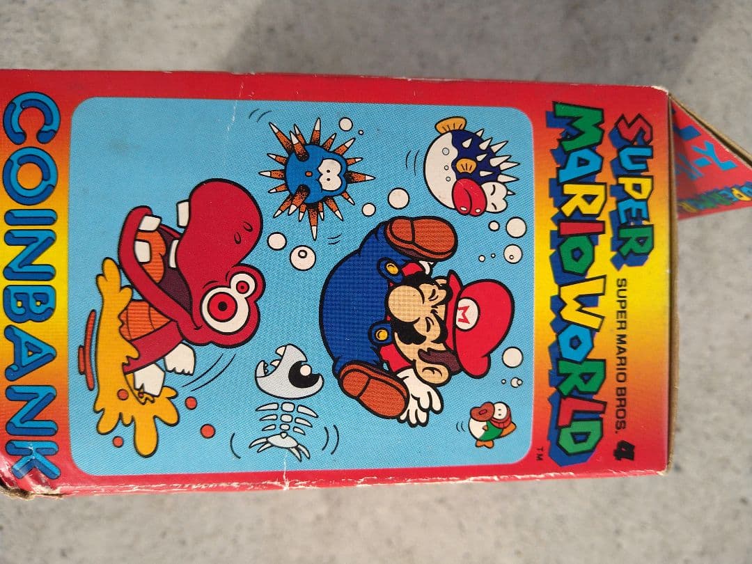 未使用 スーパーマリオワールド バンク