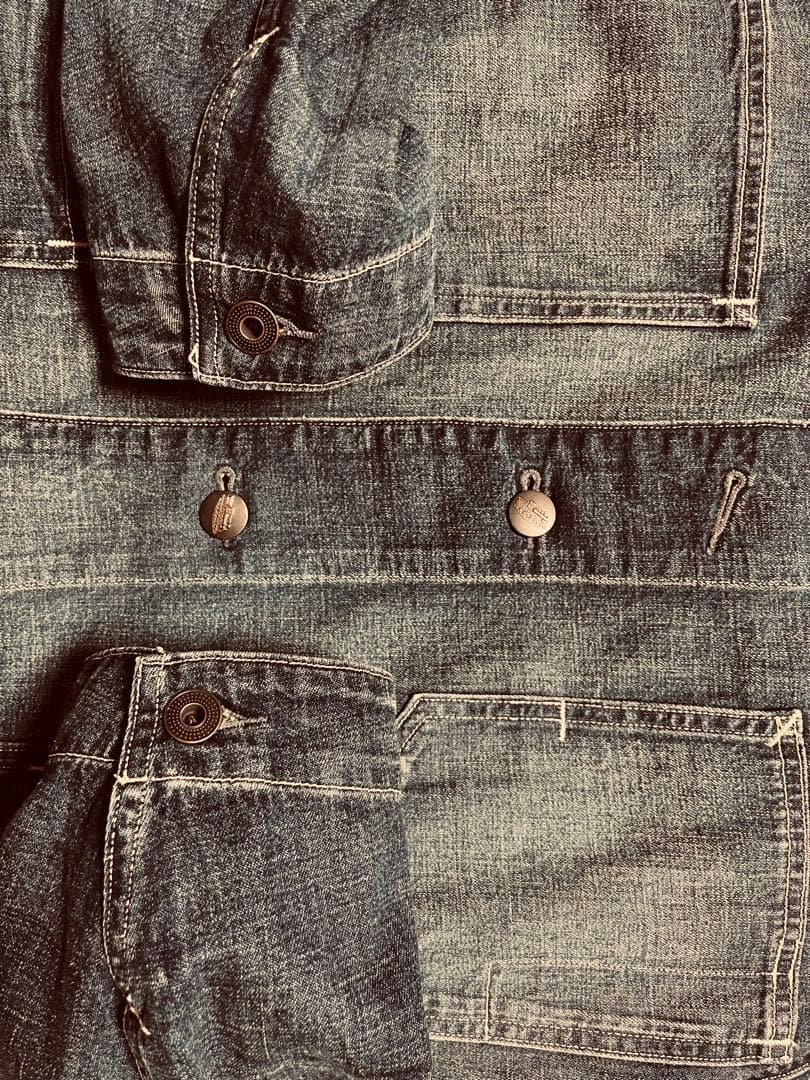 RRL Ralph Lauren 美品 インディゴ デニム コート 【X L】