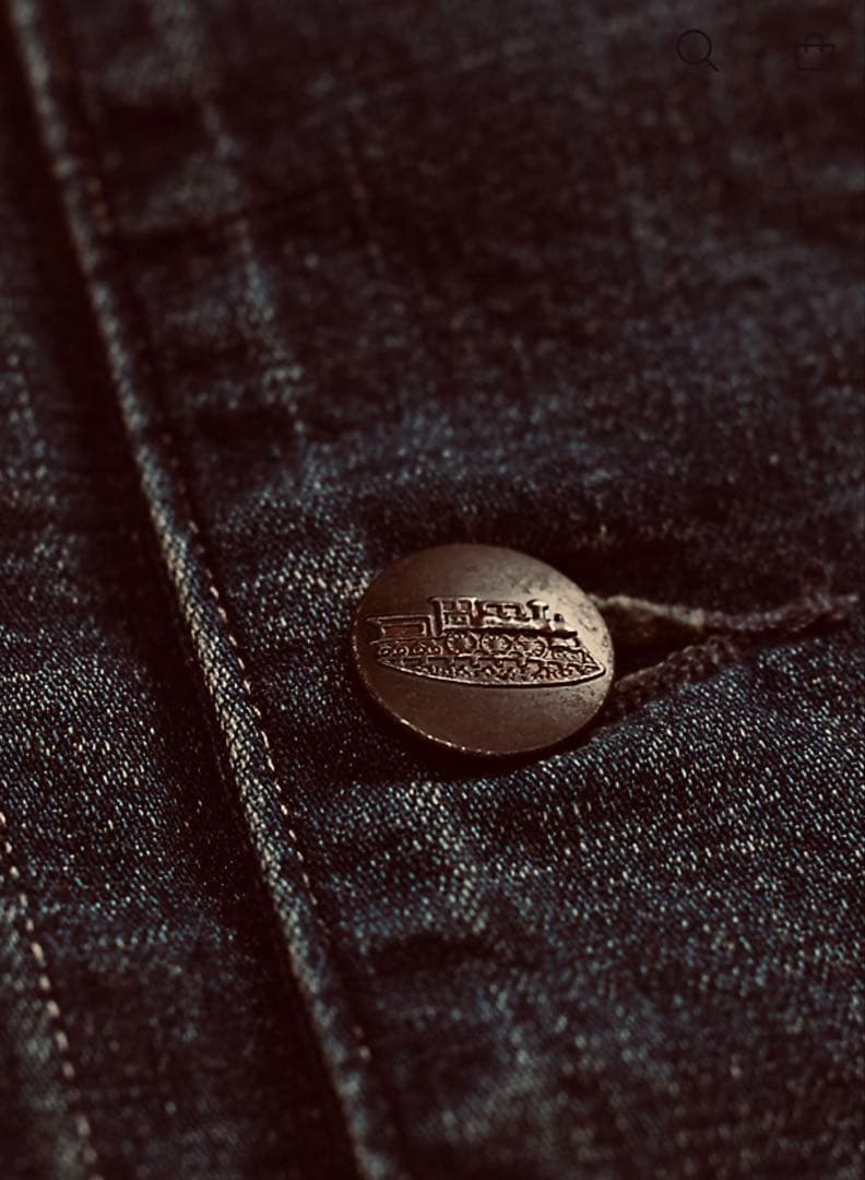 RRL Ralph Lauren 美品 インディゴ デニム コート 【X L】