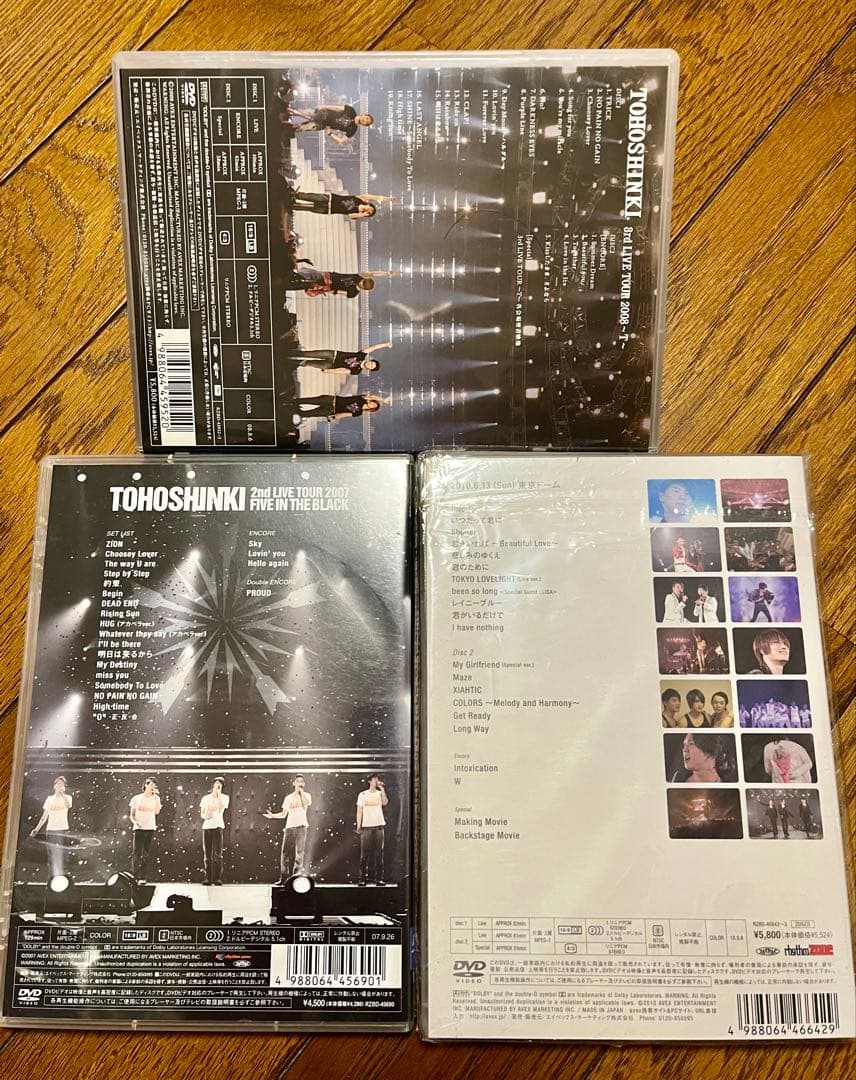 K-POP DVDセット 3HREE VOICES & CNBLUE