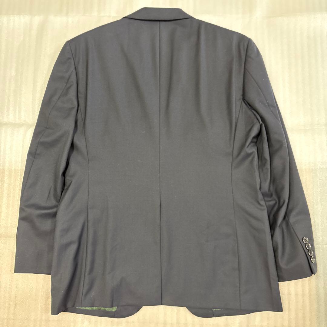 美品✨秋冬大きいサイズ 約BE6 オンワード樫山 オーダー ネイビー スーツ