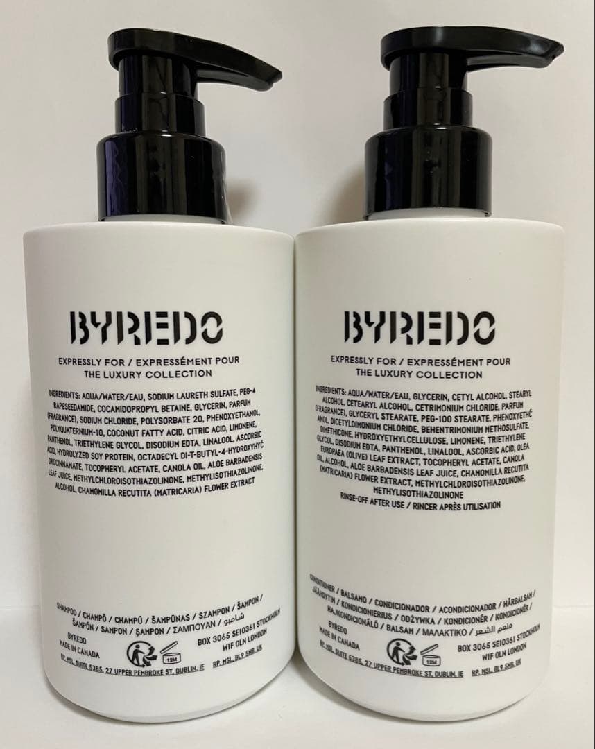 BYREDO LE CHEMIN シャンプーとコンディショナーセット