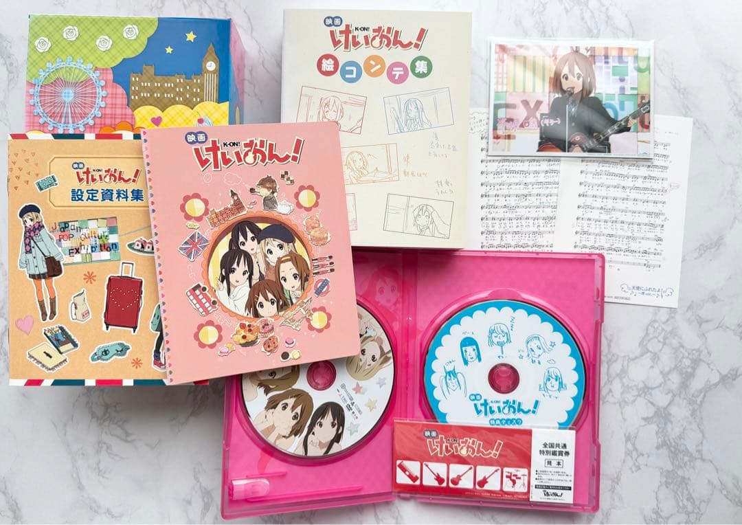 劇場版 けいおん DVD BOX ポストカード ブロマイド
