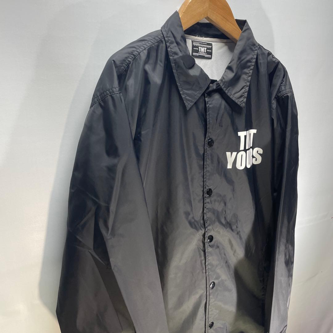 美品　TMT ロゴ　コーチジャケット　サイズL
