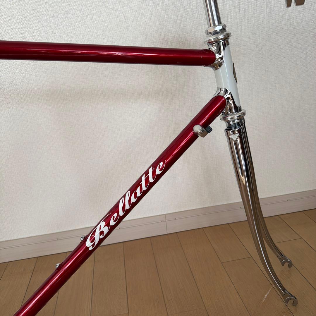 Bellatte ベラーテ クロモリフレームセット　ステム BB付き