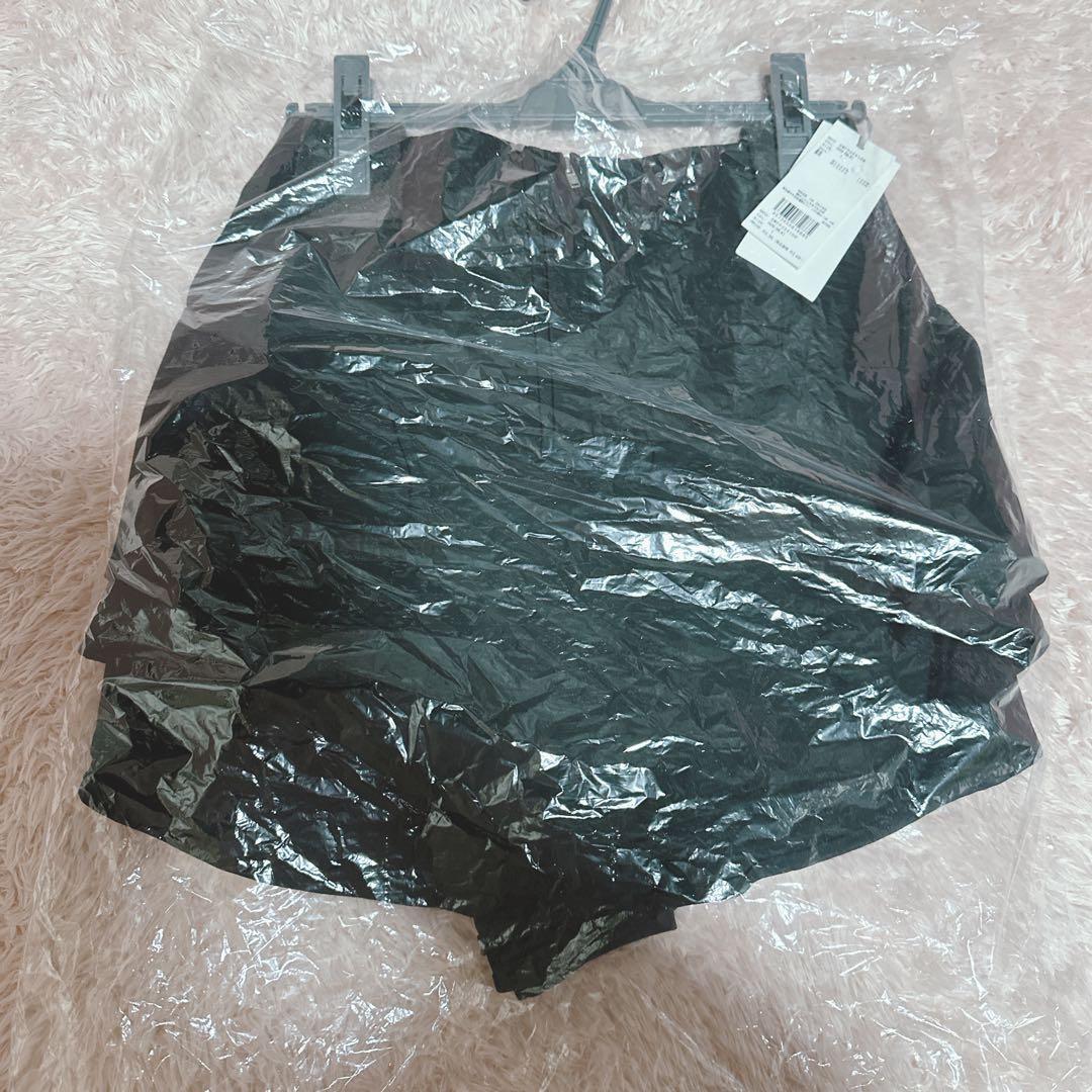 【新品未使用】SNIDEL♡レイヤードフリルミニスカショーパン ブラック 1