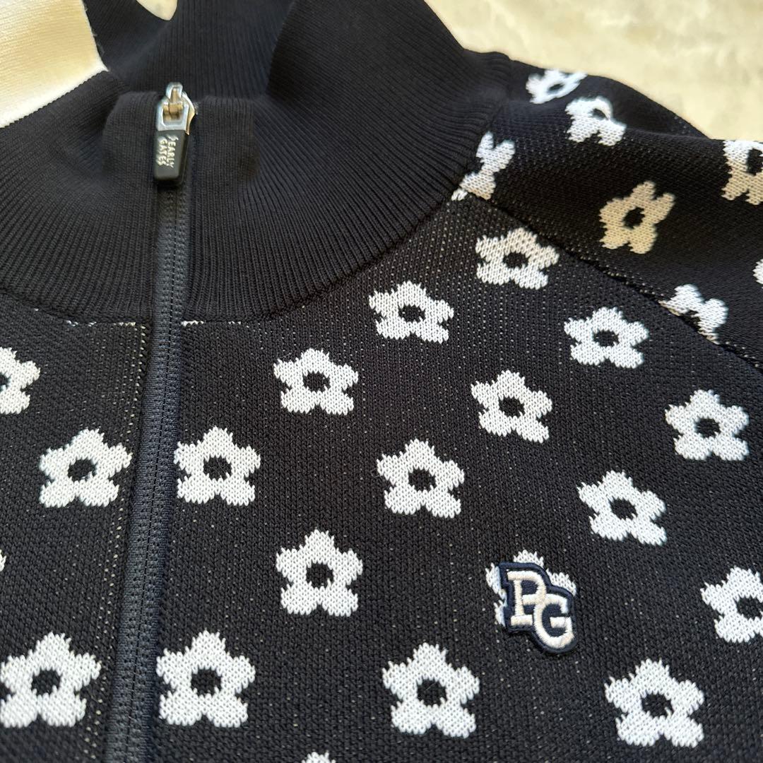 パーリーゲイツ　フルジップジャケット　サイズ1 可愛いお花柄