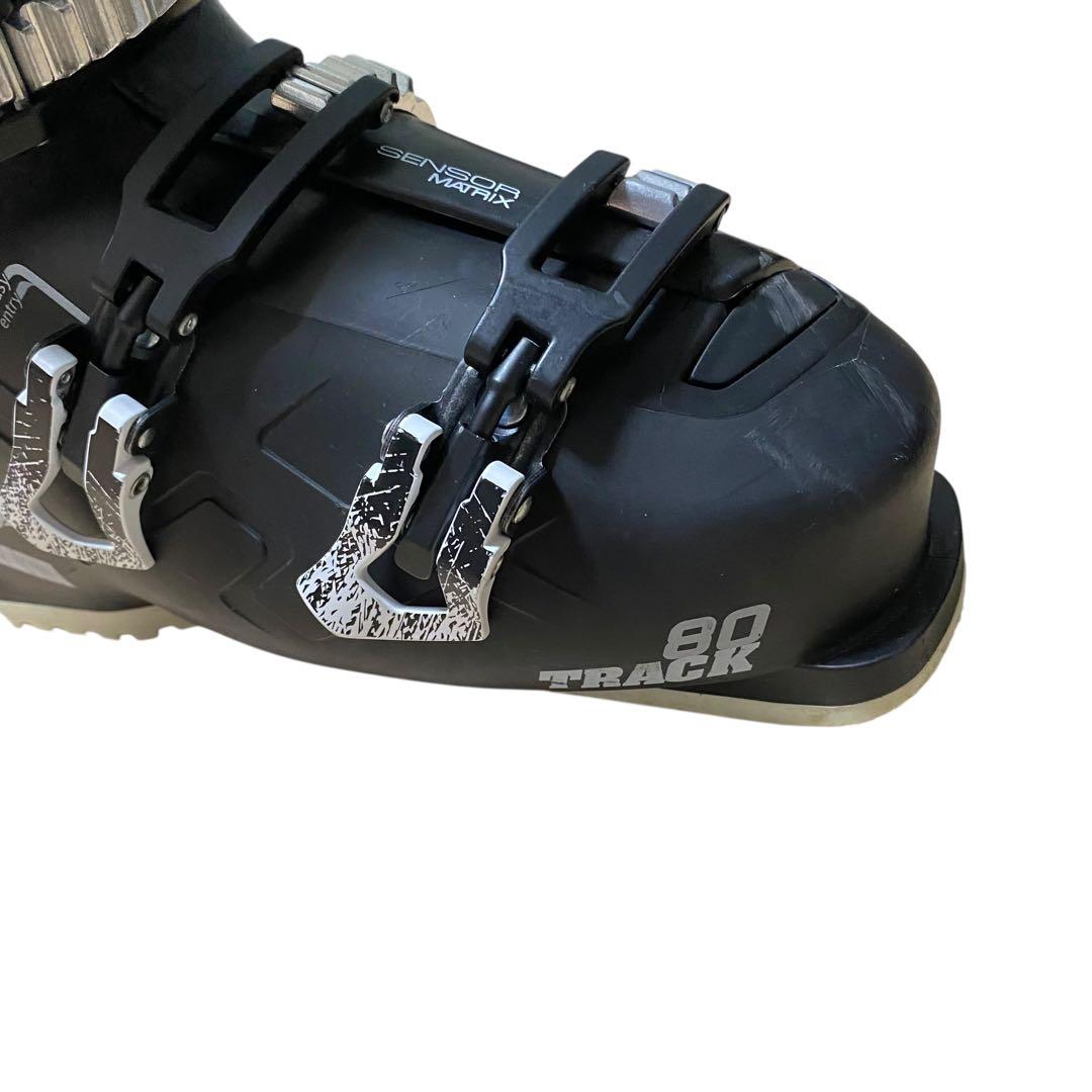 【美品】ROSSIGNOL TRACK80 スキーブーツ ブラック