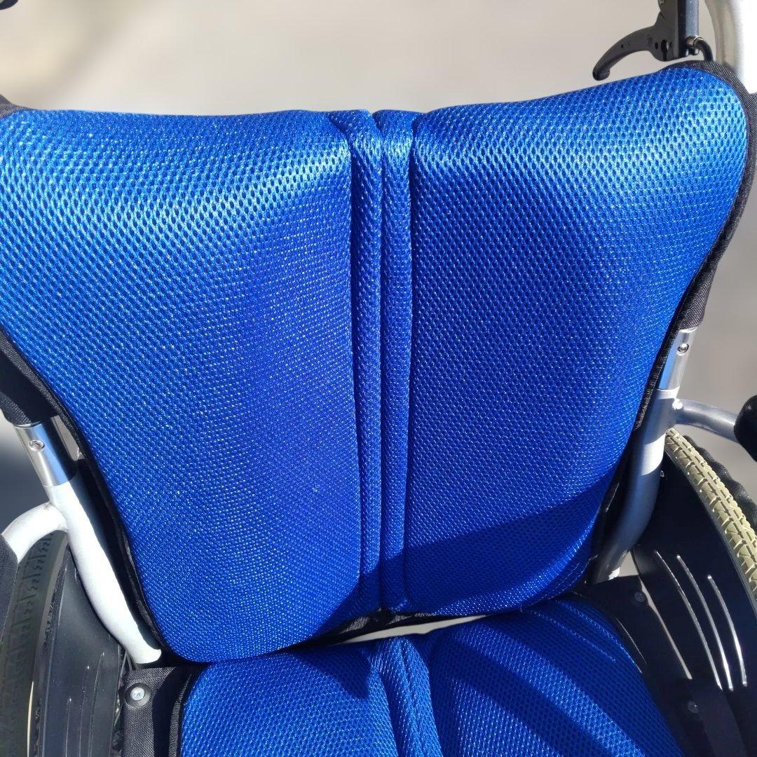 軽量車椅子 ケアテックジャパン ハピネスCA-10CU 説明書つき