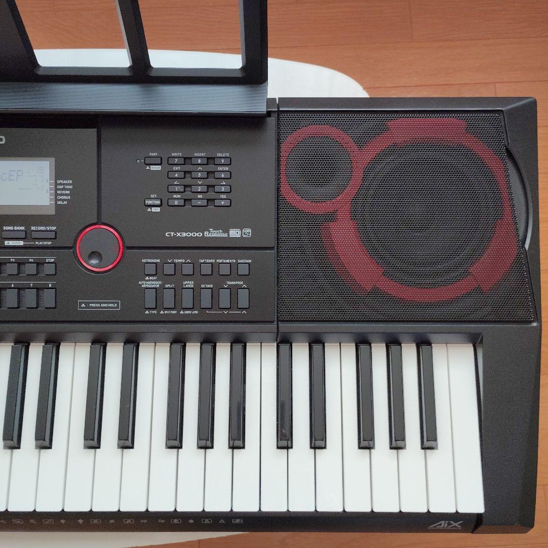 CASIO CT-X3000 61鍵盤 電子キーボード