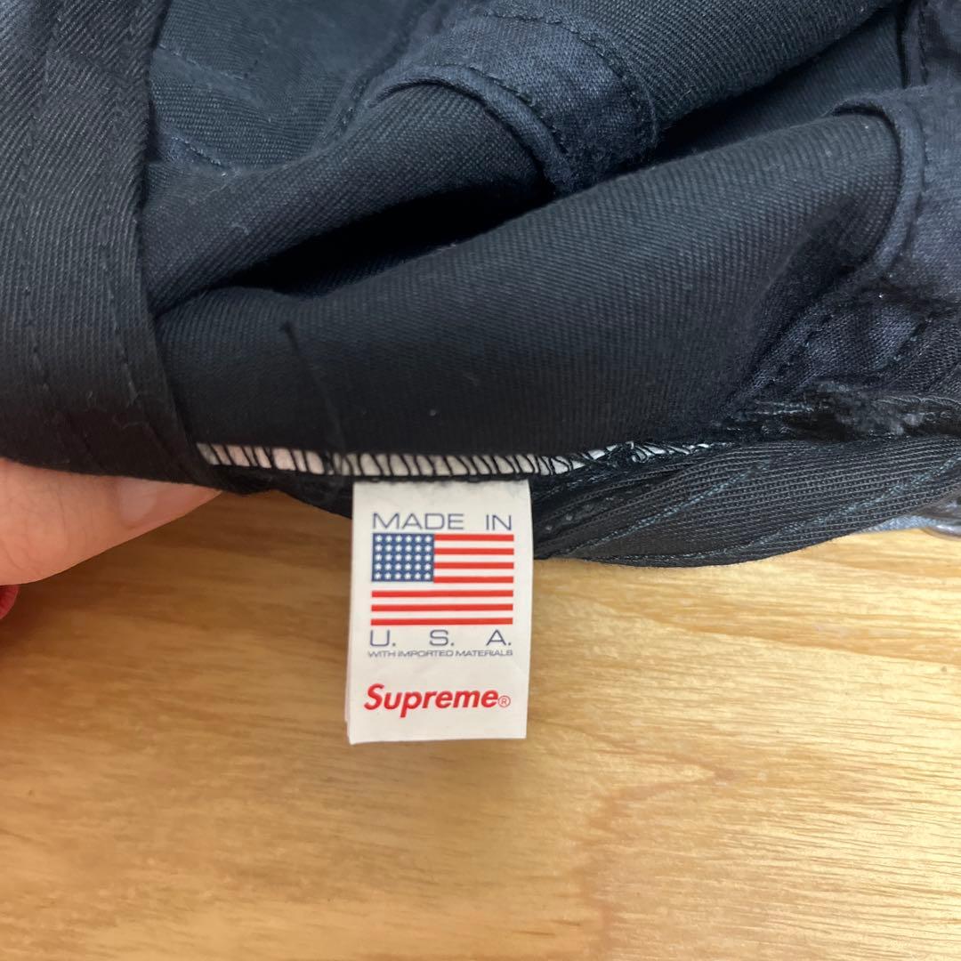 Supreme シュプリーム キャップ black ブラック FW25