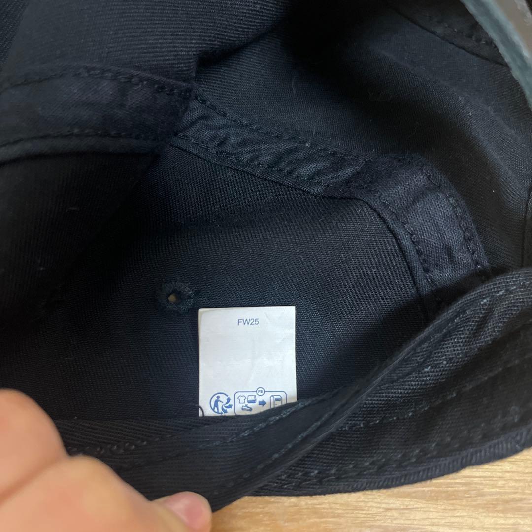 Supreme シュプリーム キャップ black ブラック FW25