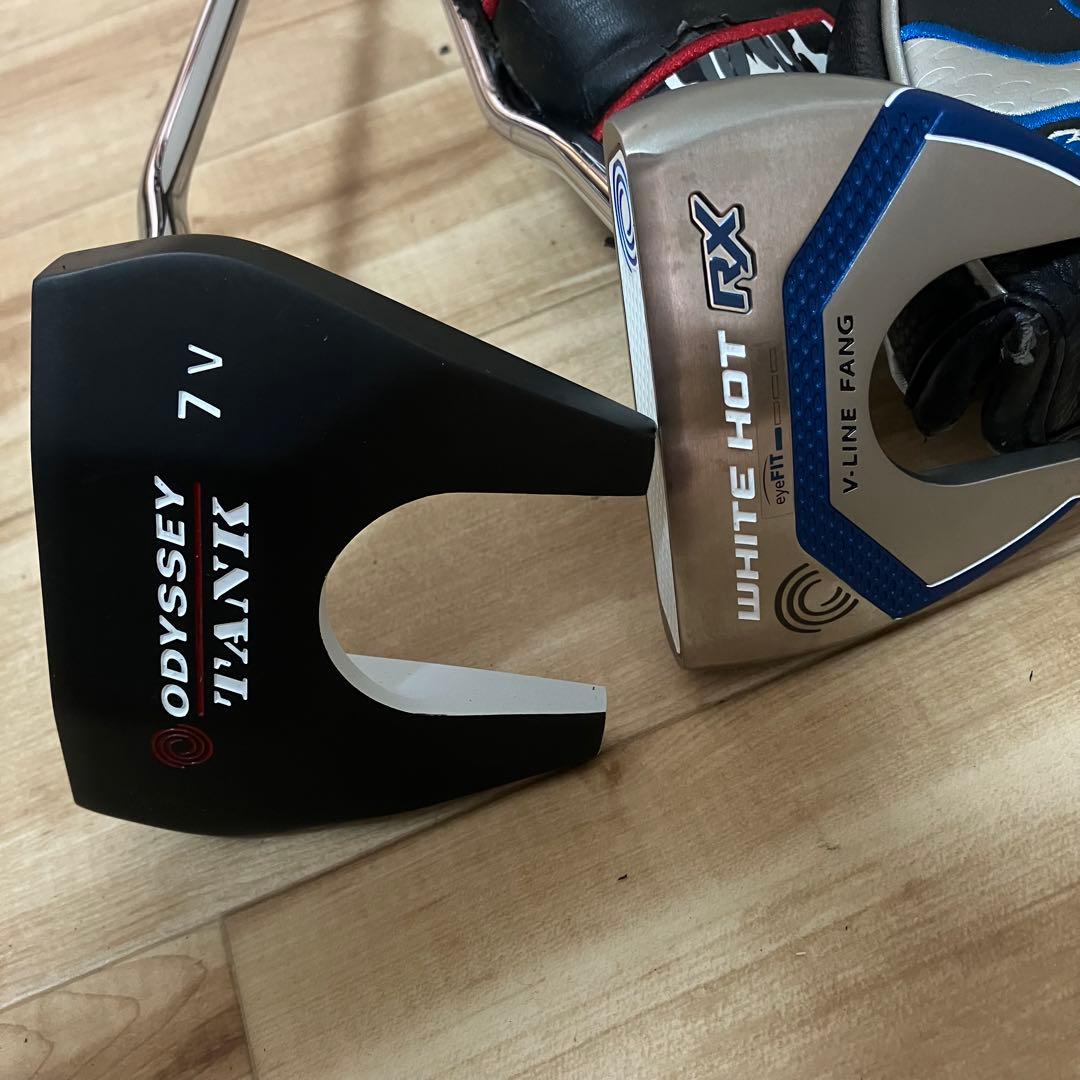 オデッセイパター ホワイト ホット RX V-LINE FANG TANK 7V