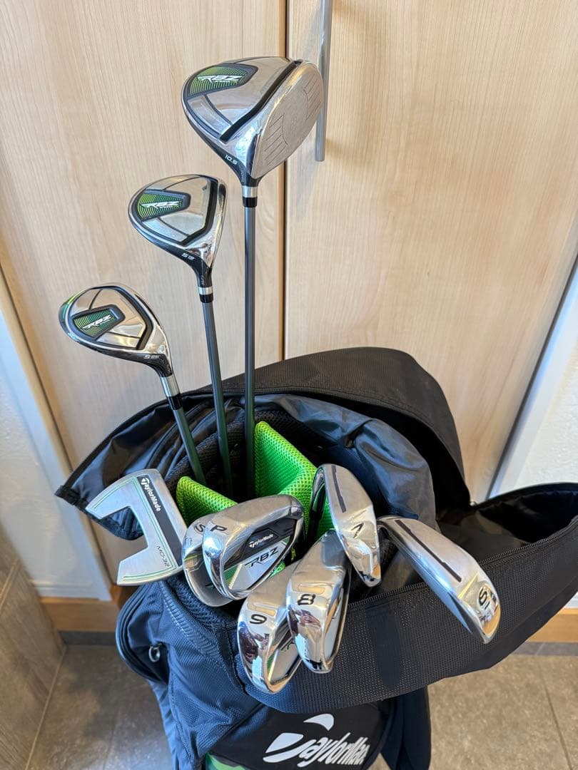 TaylorMade RBZ クラブ10本セット&キャディバッグ付き