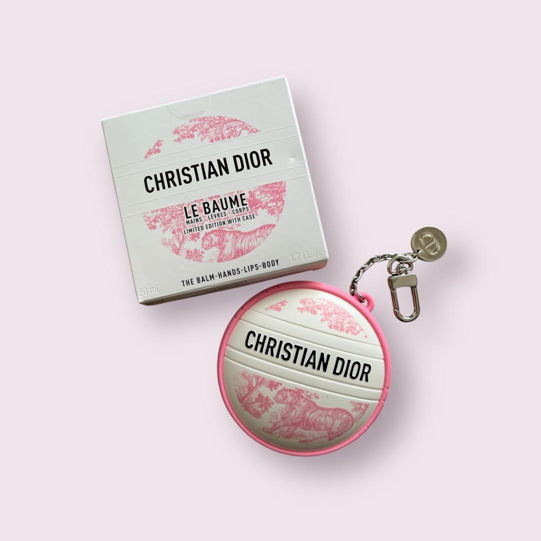 【新品・未使用】DIOR ルボーム 限定品トワル ドゥ ジュイ柄　 ホルダー付き