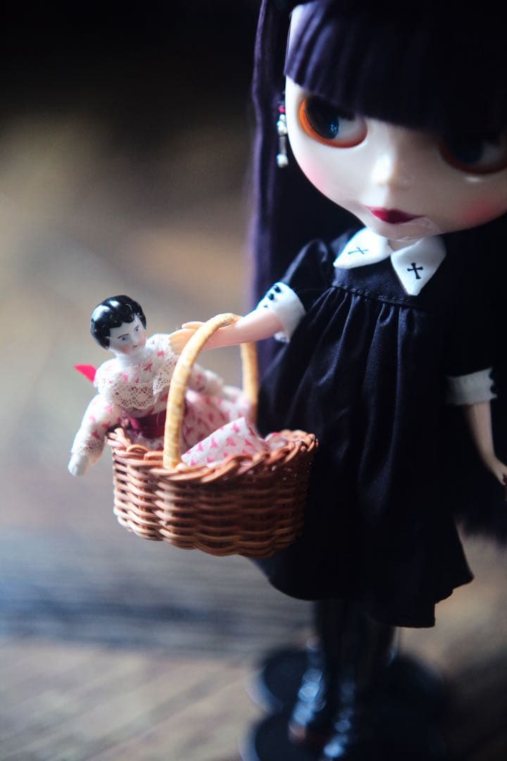 チャイナヘッドドール ビスクドール ドールハウス ミニチュア ブライス