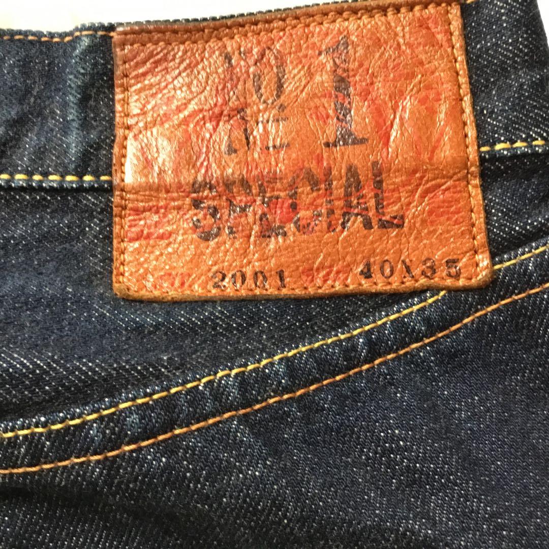 EVISU NO.1 SPECIAL 2001 大黒　W40 プラチナ耳 日本製