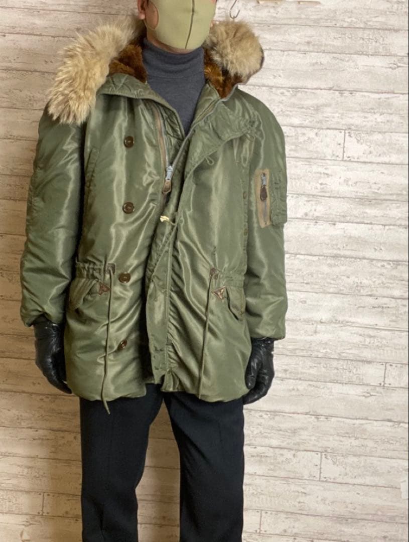 v*e様 40's N-3 ヴィンテージ フライトジャケット　Lサイズ　超希少