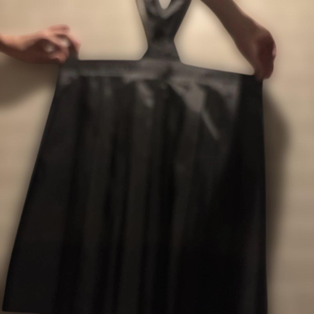 ジュンヤワタナベコムデギャルソン　サスペンダープリーツスカート