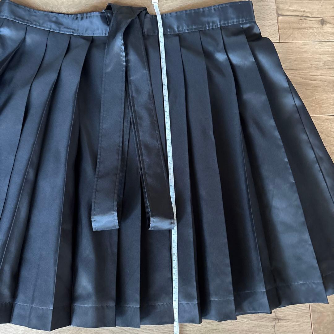 ジュンヤワタナベコムデギャルソン　サスペンダープリーツスカート