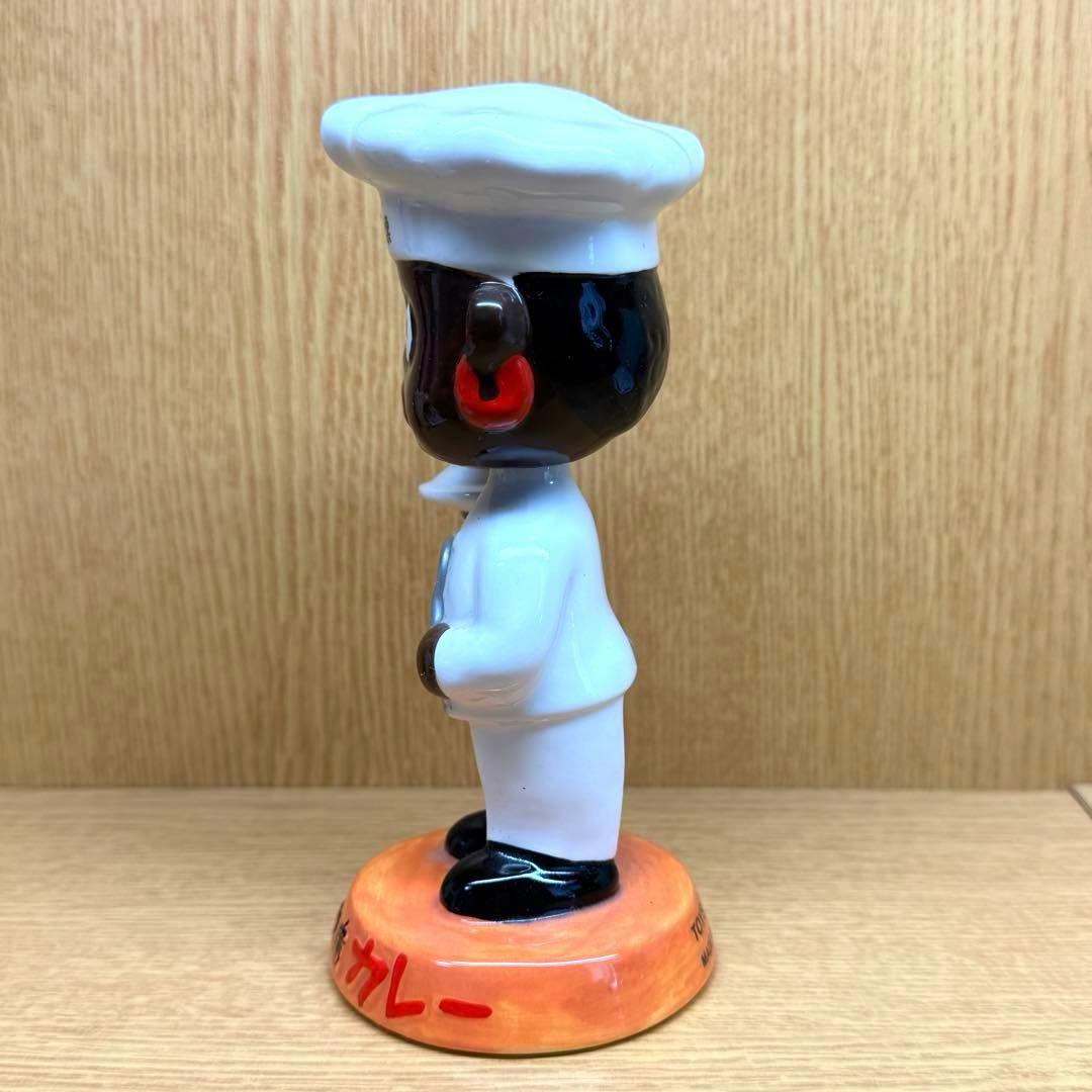 【オリエンタル坊や】　首振り人形　陶器製ツヤ有りver. 化粧箱付き