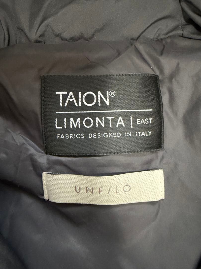 タイオン TAION LIMONTA UNFILO ダウン キルティングベスト