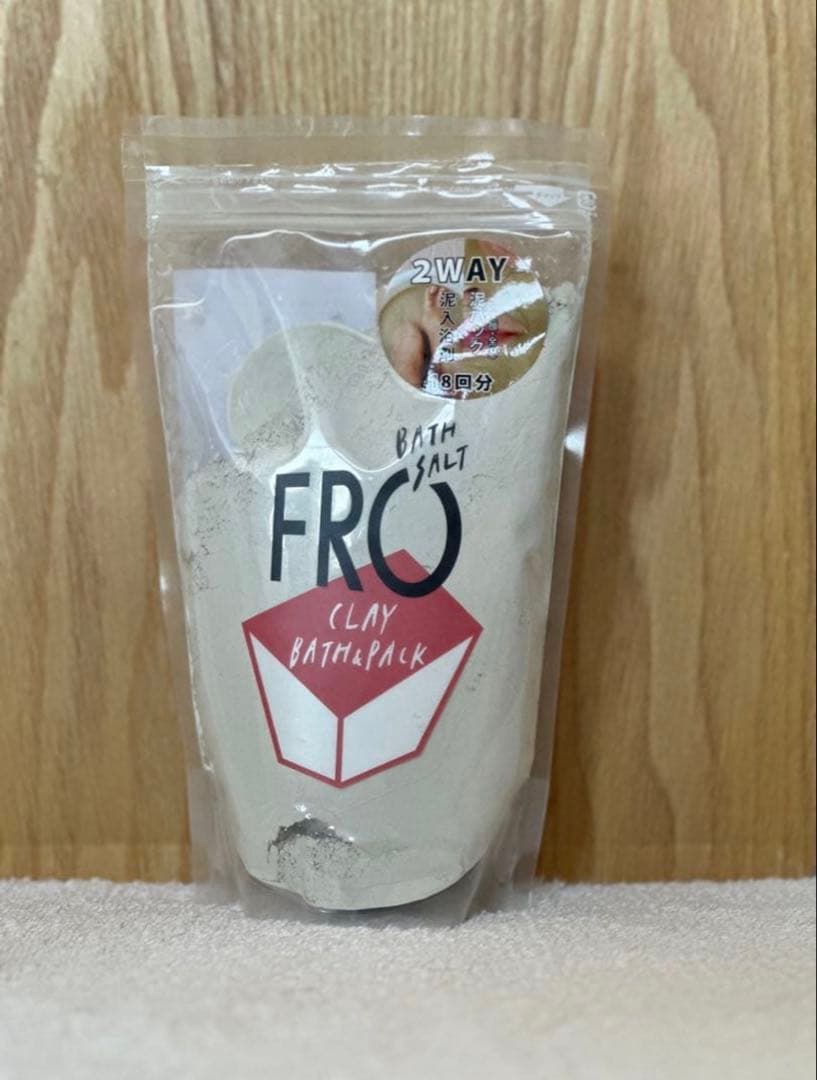 【未開封】国産100％クレイ／FRO クレイバス＆パック 9袋 大容量セット