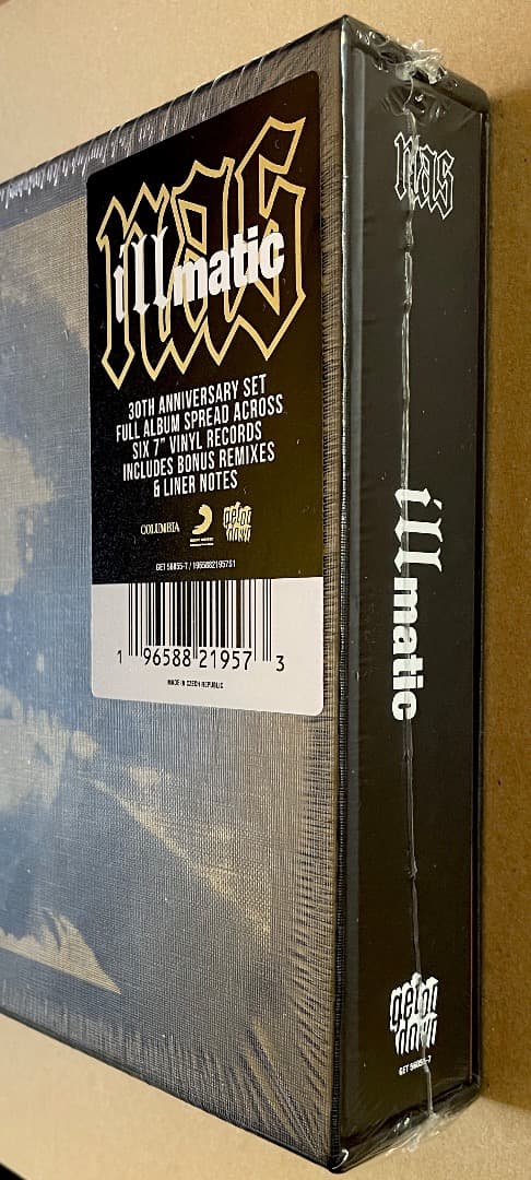 7インチ6枚組 NAS Illmatic 30th BoxSet 3000組限定