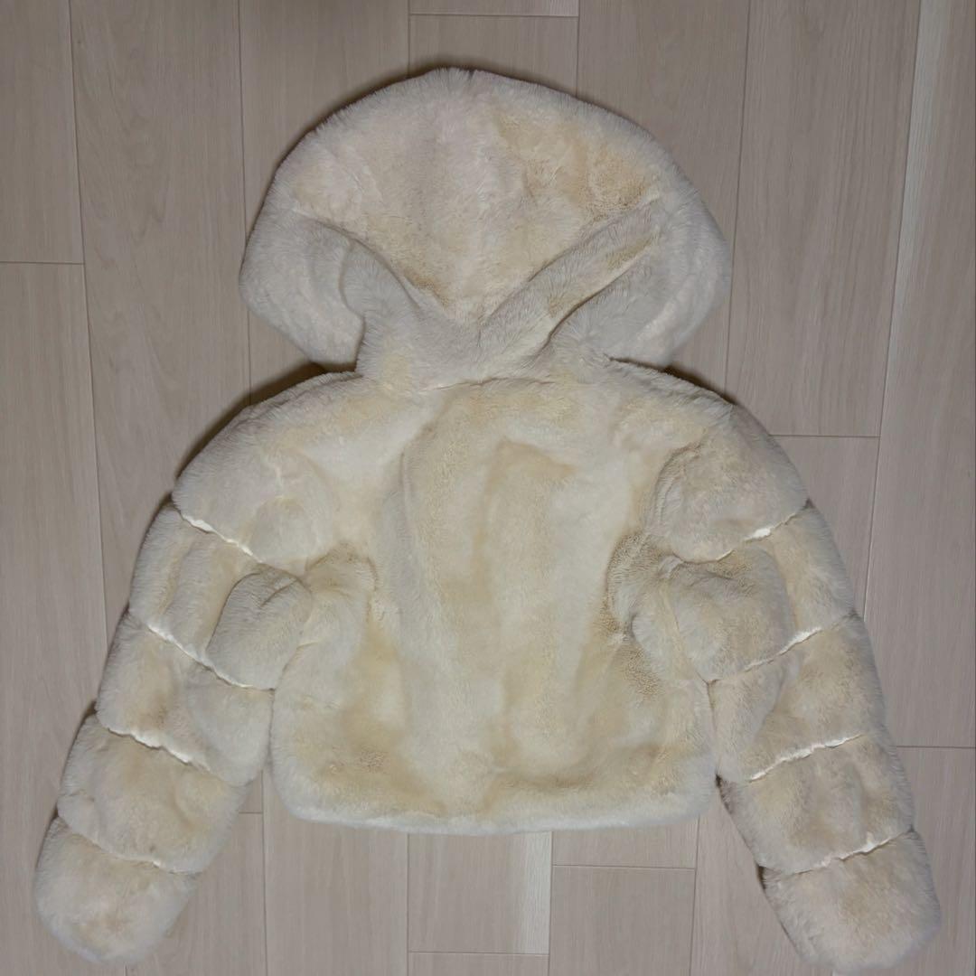 キルトボリュームファーショートコート Darich