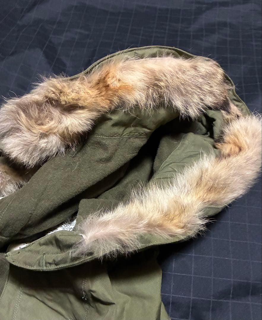 マ*ク様 60s Ｍ-６５ フード コヨーテファー フィッシュテール モッズコー