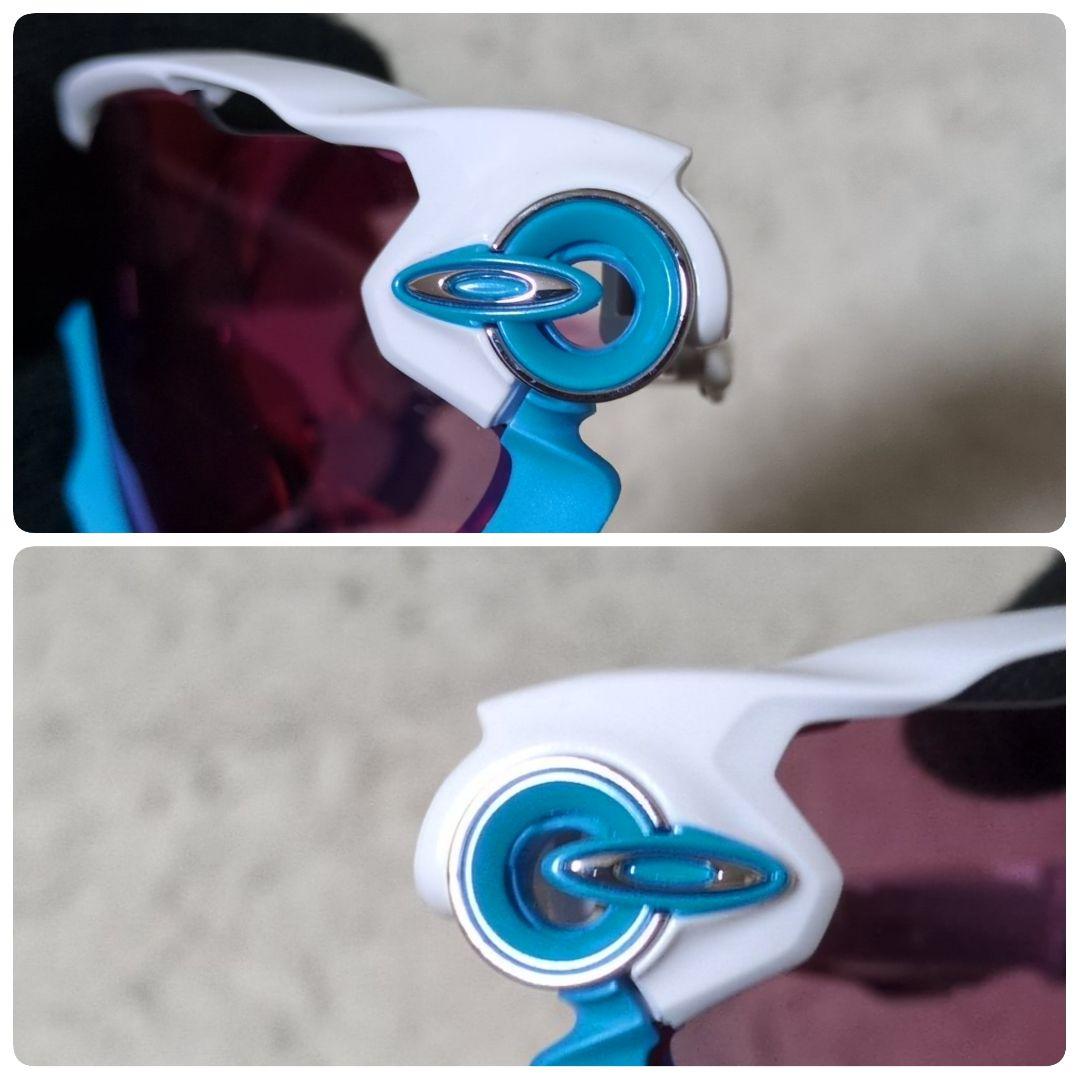 付属品完備 OAKLEY オークリー JAWBREAKER アイウェア 白 青