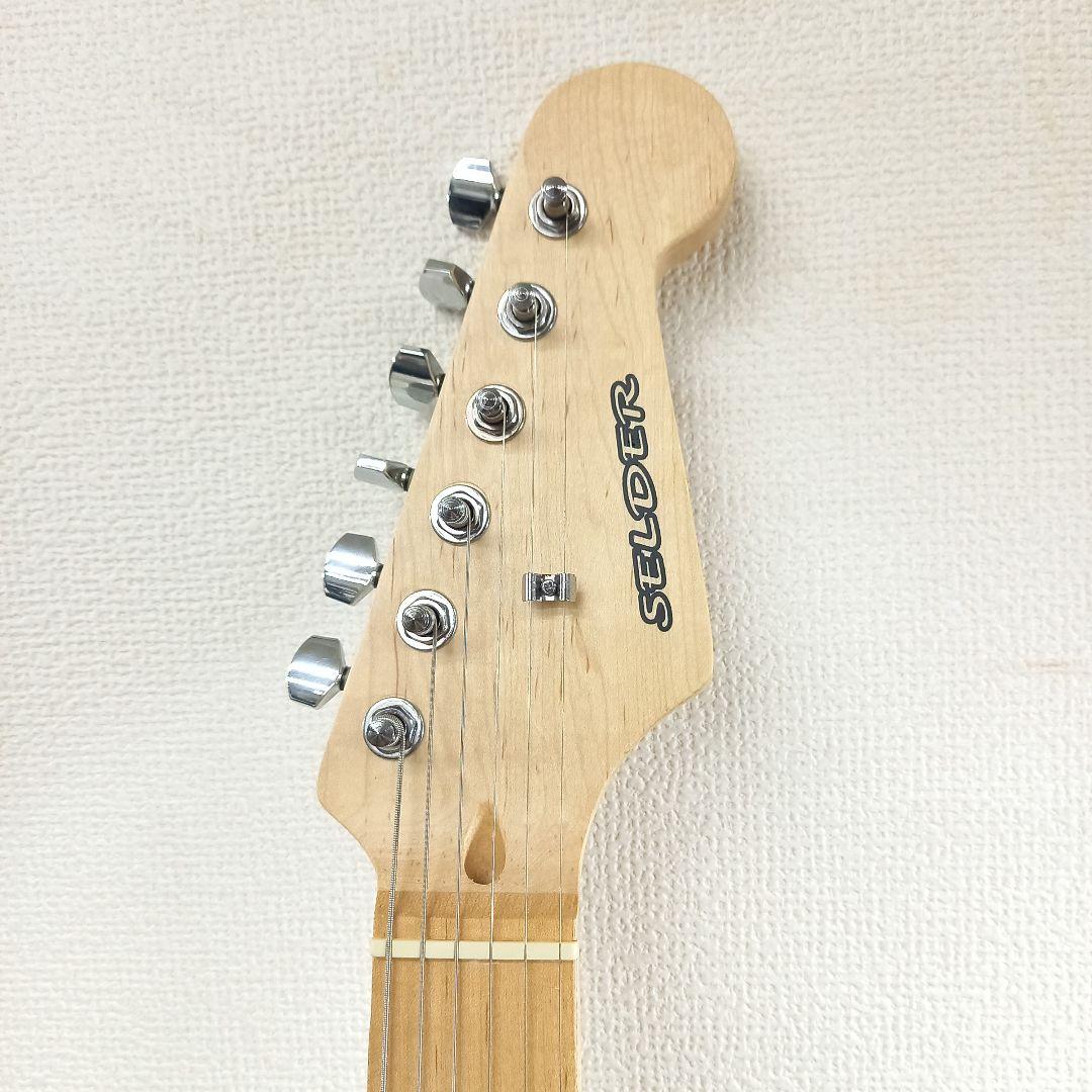 SELDER ストラトキャスター ブラック 黒