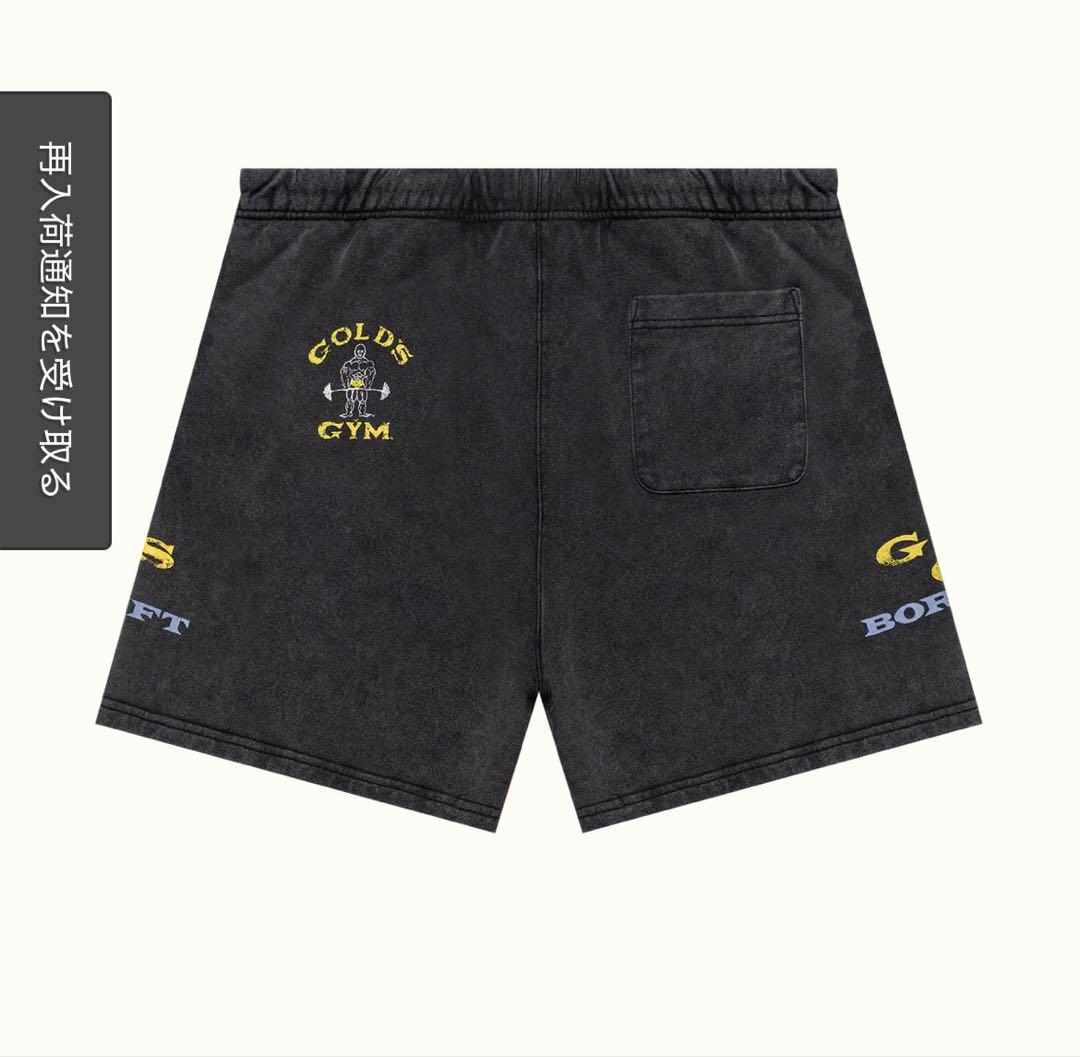 LÝFT × GOLD'S GYM VINTAGE LOGO SHORTS