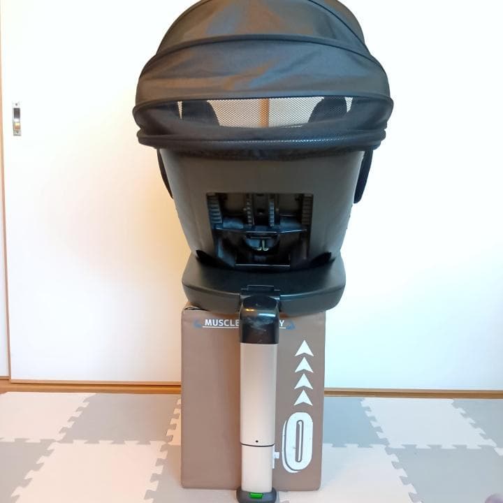 【美品✨】マムズキャリー チャイルドシート ターンレジェfix ヨ