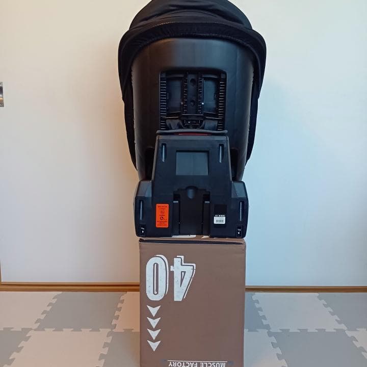 【美品✨】マムズキャリー チャイルドシート ターンレジェfix ヨ