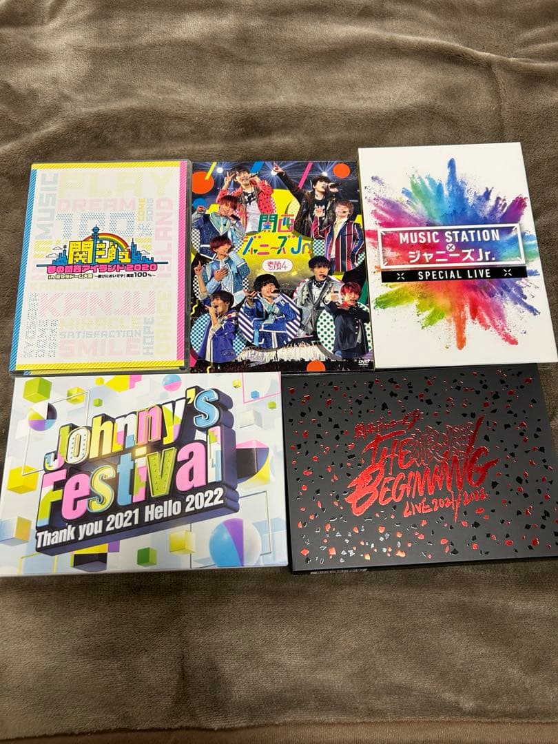 関西ジャニーズｊｒ　素顔4　ＤＶＤ　5セット　狼煙　フェスティバル　関ジュ　美品