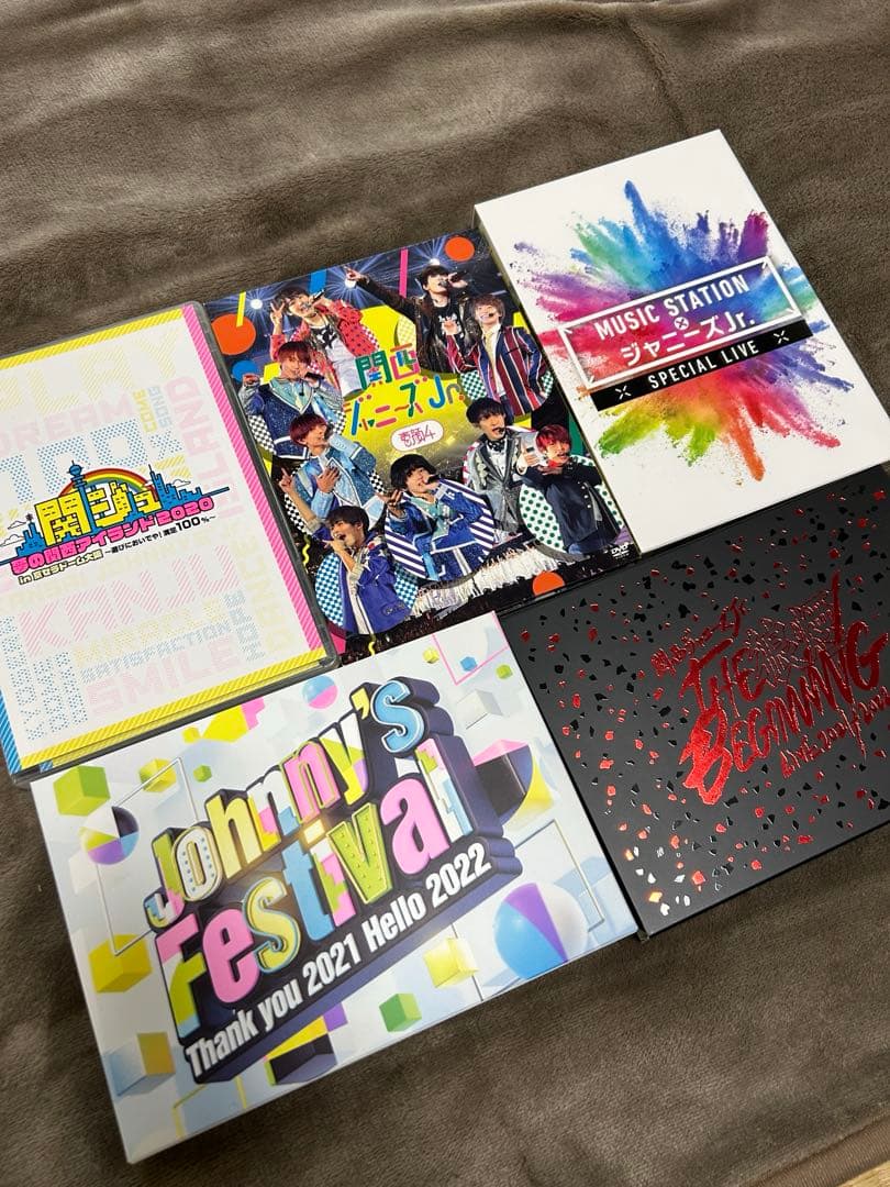 関西ジャニーズｊｒ　素顔4　ＤＶＤ　5セット　狼煙　フェスティバル　関ジュ　美品
