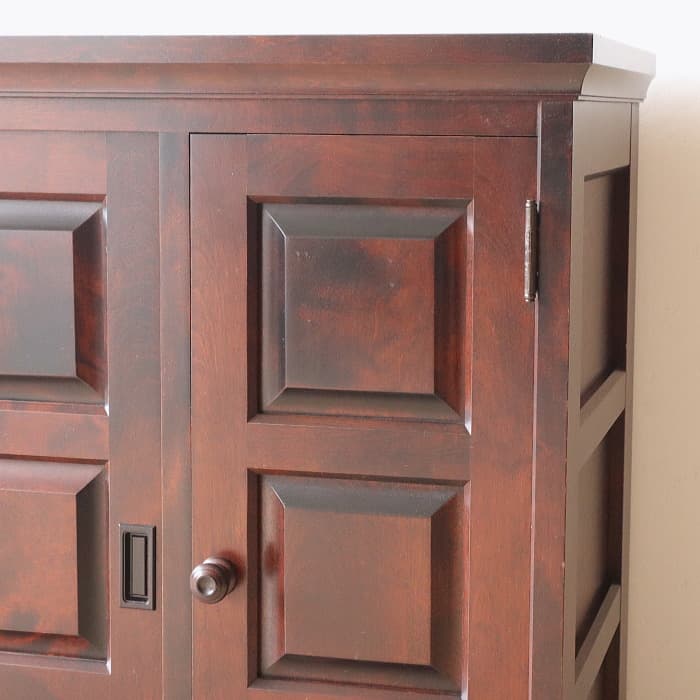 アンティーク 北海道民芸家具 下駄箱 サイドボード 収納棚 古家具