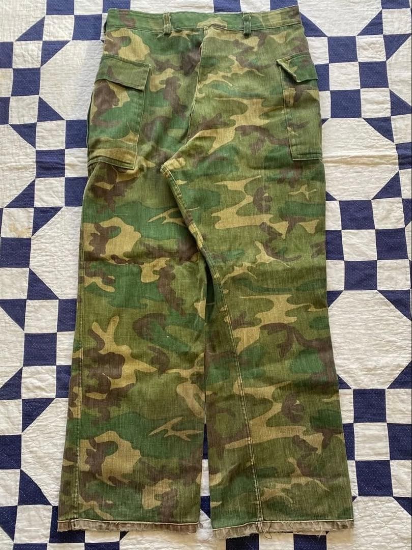 60s 70s ミッチェルカモ カーゴパンツ リバーシブル 迷彩 ハンティング