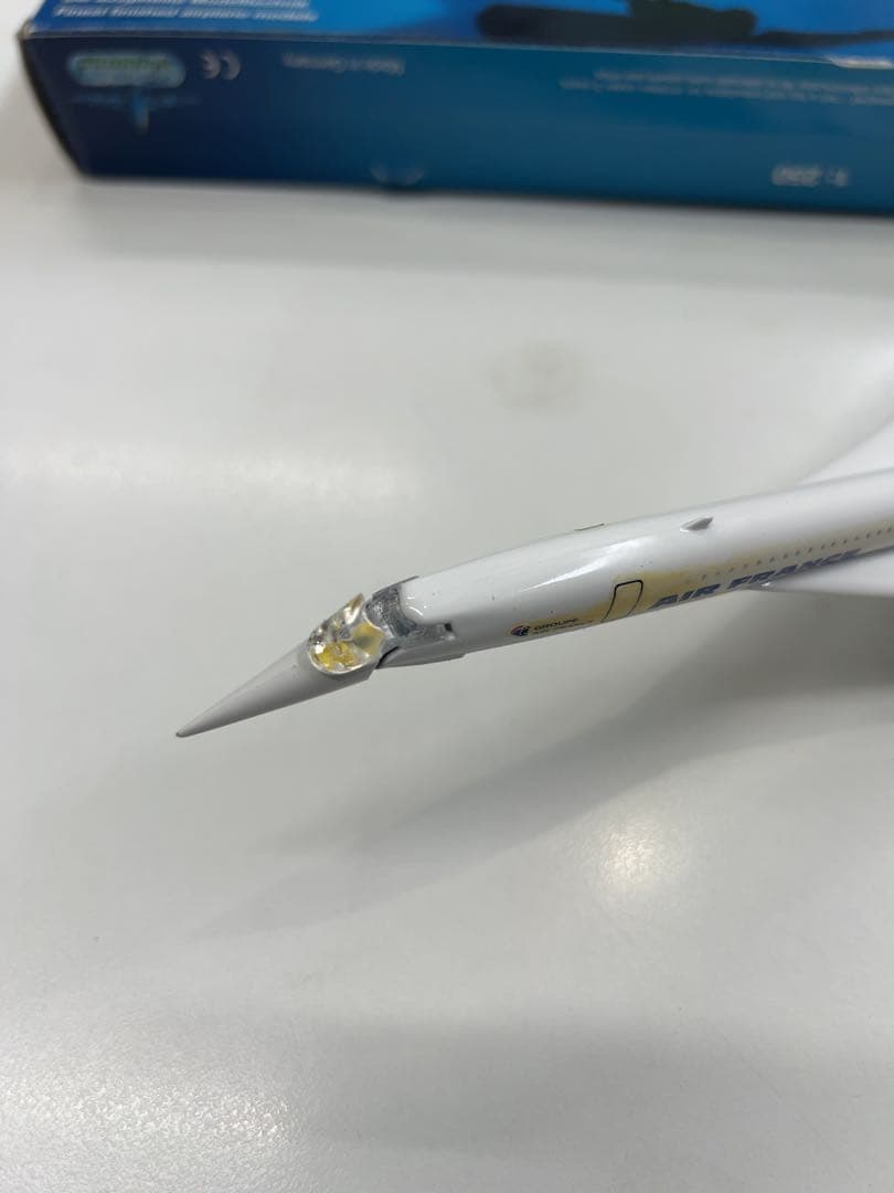 エールフランス コンコルド模型