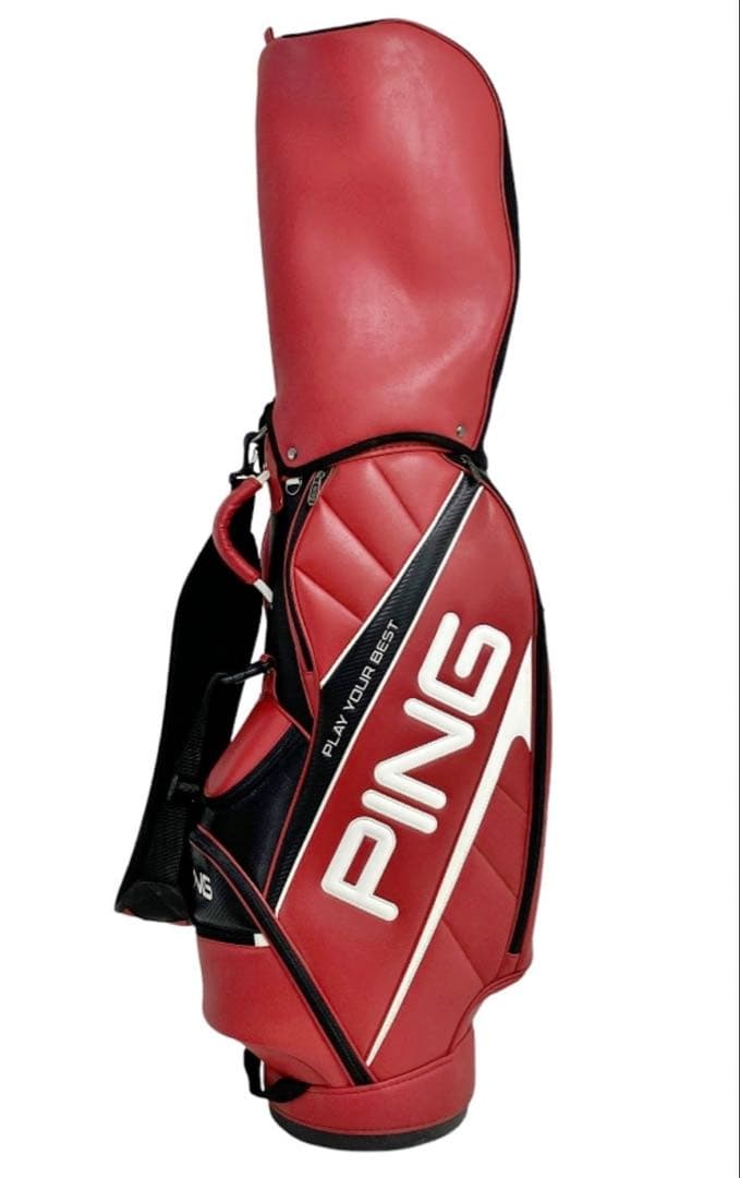 2019年モデル！　ピンPING CB-U191　キャディバッグ　9型　レッド