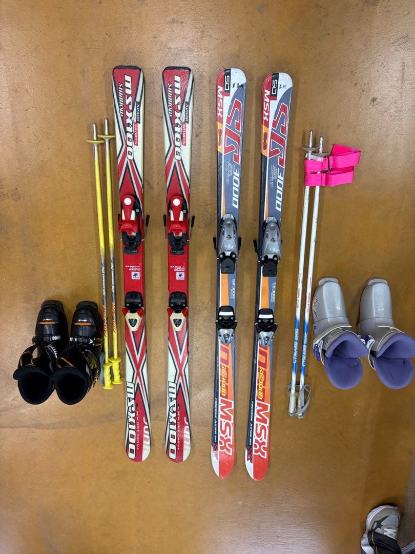 スキー板セット　まとめ売り