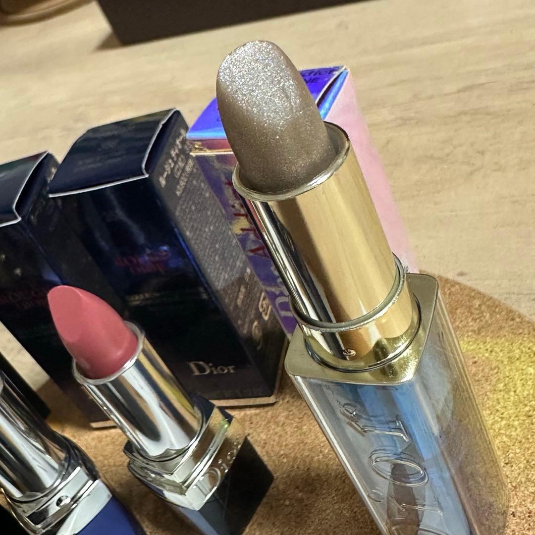未使用　4点　シャネル　ディオール　口紅　ルージュ
