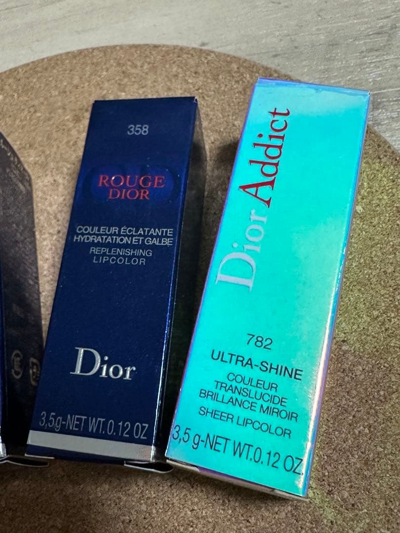 未使用　4点　シャネル　ディオール　口紅　ルージュ