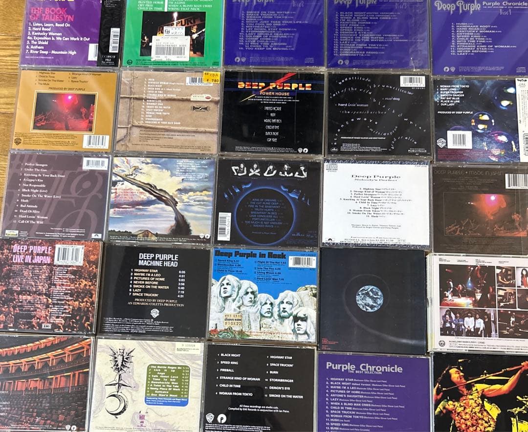 ディープ・パープル　CD、本